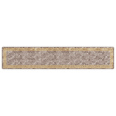 Chodnik dywanowy MARSA Szary 80 x 400 cm Poliester i PVC