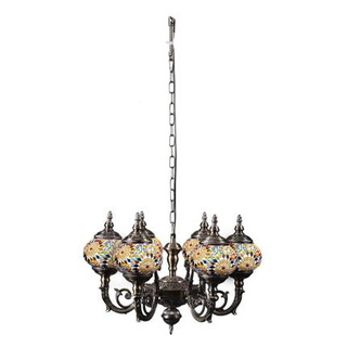 Lampa wisząca mozaikowa orientalne ULFN321-4