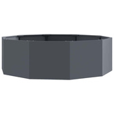 Donica Antracyt 120 x 120 x 35 cm Stal