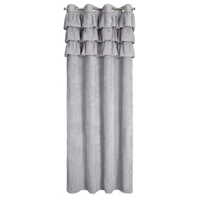 Agis srebrna 140x250 Zasłona
