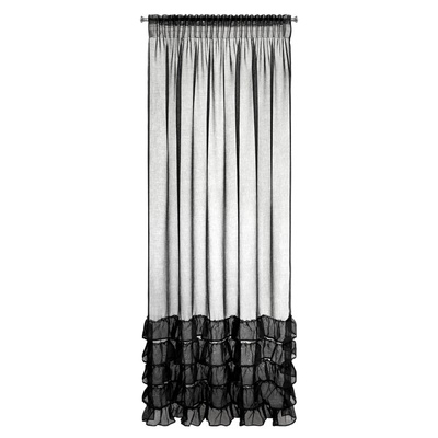 Firana Dani czarna 140x270