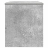 Szafka pod telewizor 80 x 35 x 40 cm Betonowy szary