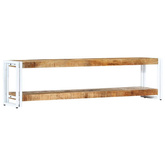 vidaXL Szafka pod TV, 150 x 30 x 40 cm, lite drewno mango