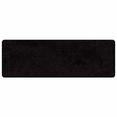 Chodnik dywanowy Czarny 50 x 150 cm 100% Poliester Tuft