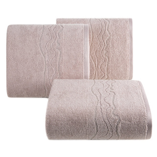 Ręcznik Karin pudrowy róż 70x140