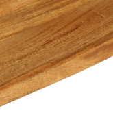 Blat stołu z naturalną krawędzią, 120x30x2,5 cm, drewno mango
