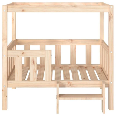vidaXL Legowisko dla psa, 95,5x73,5x90 cm, lite drewno sosnowe