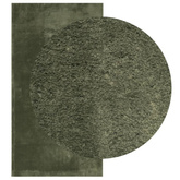 vidaXL Dywan HUARTE z krótkim włosiem, zielony, 60x110 cm