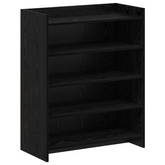 Szafka na buty Czarny dąb 73,5 x 36 x 92 cm Drewno inżynieryjne