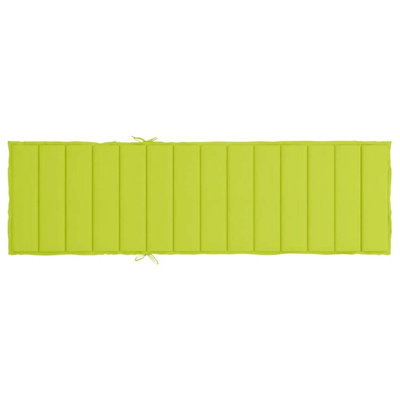 vidaXL Poduszka na leżak, jasnozielona, 200x60x3 cm, tkanina Oxford