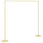 Łuk Ślubny złoty 338 x 35 x 300 cm Stal