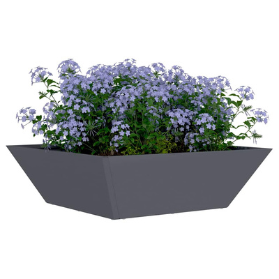 Doniczka ogrodowa 5 pcs Antracyt 50 x 50 x 15 cm