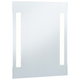 vidaXL Ścienne lustro łazienkowe z LED, 50 x 60 cm