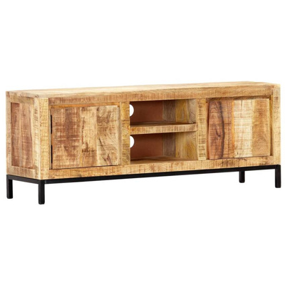 vidaXL Szafka pod TV, 118x30x45 cm, lite drewno mango