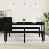 Stoły do jadalni 180 x 90 x 75 cm Drewno inżynieryjne