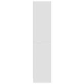 3-poziomowy regał na książki, biały, 60 x 24 x 109 cm