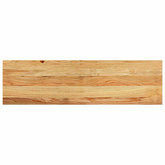 Parapety 2 szt., jasnobrązowy, 90x30x2 cm, lite drewno dębowe
