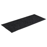 Maty na schody samoprzylepne 15 szt. 60x25 cm ciemnoszare prostokątne