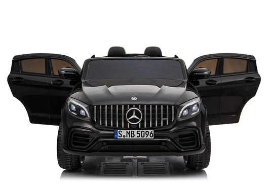 Auto na Akumulator Mercedes GLC 63S Dwuosobowy LED MP4 Czarny Lakierowany