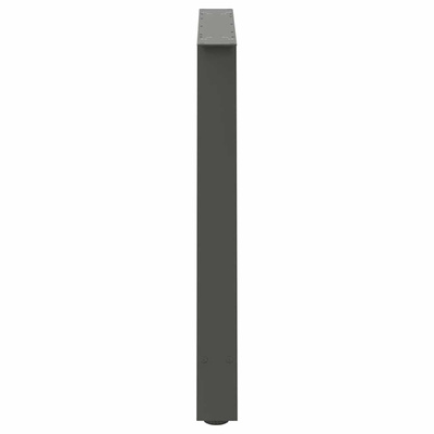Nogi do stołu jadalnego w kształcie litery A 2 szt. Antracyt 90x(72-73) cm Stal