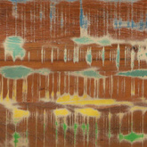 Konsola Wielokolorowe 160 x 33 x 75 cm Lite Drewno Recyklingowe