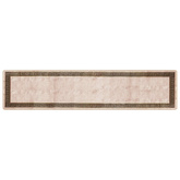 Chodnik dywanowy MARSA Czarny 80 x 350 cm Poliester i PVC