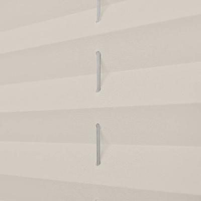 Roleta plisowana, kremowa (110x200cm).