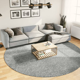 vidaXL Dywan z długim włosiem PAMPLONA, zielony, Ø 280 cm