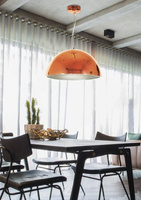 Lampa sufitowa wisząca candellux amalfi 31-26392 e27 miedziany
