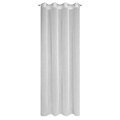 Zasłona Hania biała 140x250
