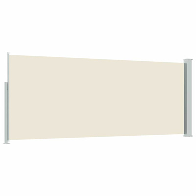 Zwijana markiza boczna, 120 x 300 cm, kremowa