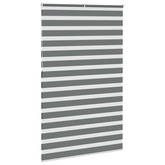 Roleta zebra, ciemnoszara, szerokość tkaniny 140,9cm, poliester