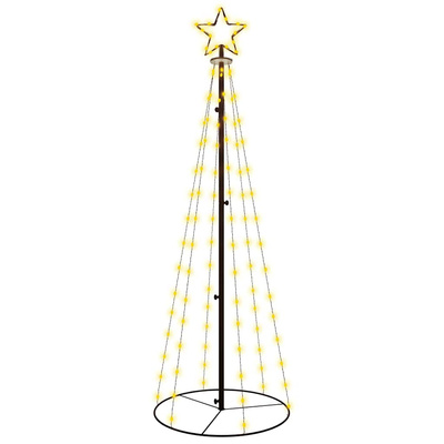 Choinka stożkowa, 108 ciepłych białych LED, 70x180 cm
