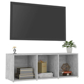 vidaXL Szafka pod TV, szarość betonu, 107x35x37 cm