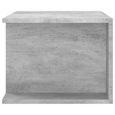 vidaXL Szafka pod TV z oświetleniem LED, szarość betonu, 90x39x30 cm