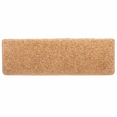 Maty na schody 10 szt. 65x21x4 cm Beżowe, prostokątne krawędzie