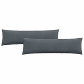 Poduszki na sofę 2 pcs Ciemnoszary 145 x 40 cm