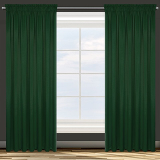 Zasłona Parisa zielona 135x270