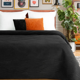 Narzuta Chon czarna 170x210