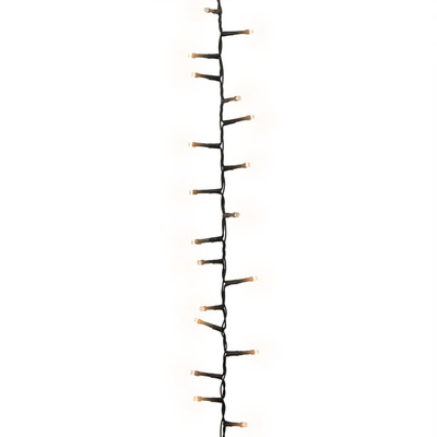 Sznur LED, 400 diod, gęsto rozmieszczone, ciepła biel, 13 m