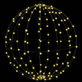 Piłka Ciepła biel 60 x 60 x 62 cm Metal 192 LED