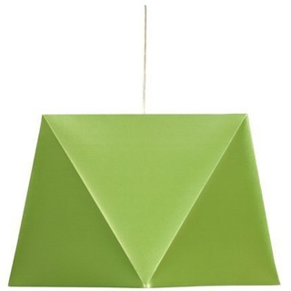 Lampa wisząca z abażurem Hexagen zielona pojedyncza nowoczesna E27