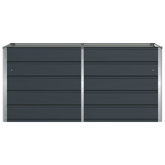 Donica Antracyt 160 x 80 x 75 cm Stal