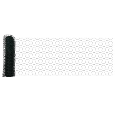 Ogrodzenie heksagonalne 0,5 x 10 m PVC zielony