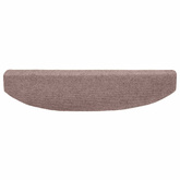 Samoprzylepne maty na schody 15 pcs Beżowy 80 x 24,5 x 3,5 cm