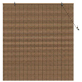 Roleta brązowy 130 x 160 cm Bambus