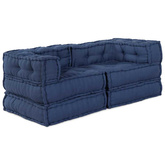 Modularna jednostka sofy 2 pcs Indygo 140 x 70 x 56 cm tkanina