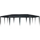 Namiot Imprezowy Zielony 800 x 400 x 266 cm Polietylen i Stal