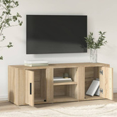 vidaXL Szafka pod TV, dąb sonoma, 100x31,5x35 cm