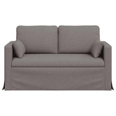 Sofa Ciemnoszary 139 x 78 x 80 cm tkanina